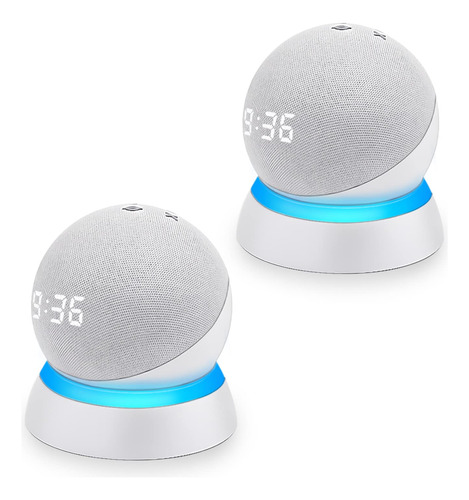 Soporte De Mesa Echo Dot 4ª Y 5ª Generación Con Gestión De C Color