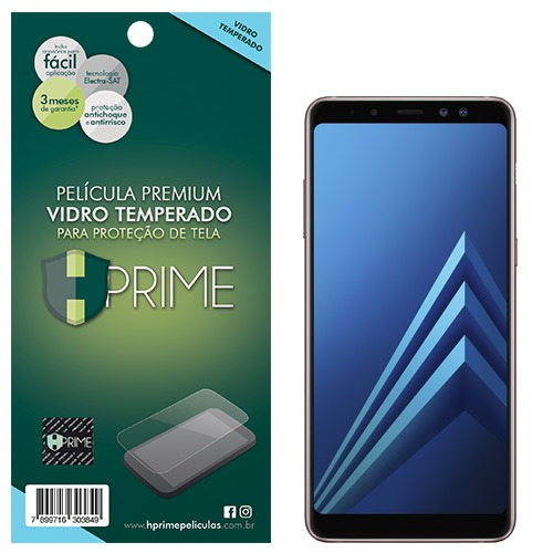 Imagem 1 de 1 de Película Hprime Vidro Temperado Samsung Galaxy A8 2018 5.6