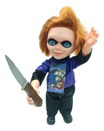 Glen(da) Hijo De Chucky; Muñeco Articulado Con Luz Y Sonido