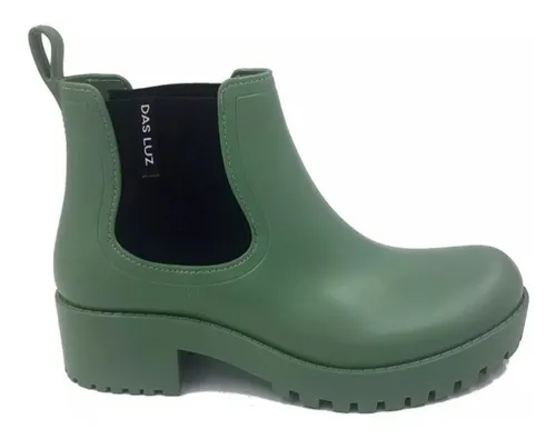 Botas De Lluvia Das Luz Mujer Color Cemento Mod. Tucson
