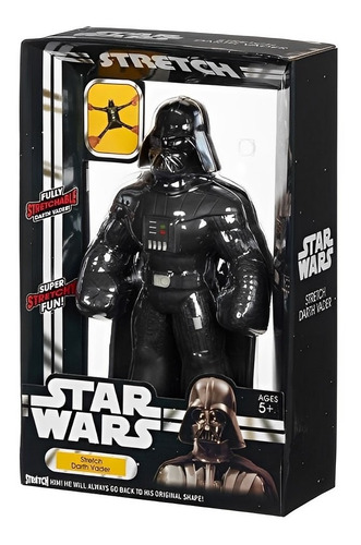 Boneco Stretch Star Wars Elástico Darth Vader 3495 - Sunny