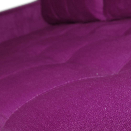 Sofá Cama Casal Reclinável Drika - Veludo Turkey Vinho
