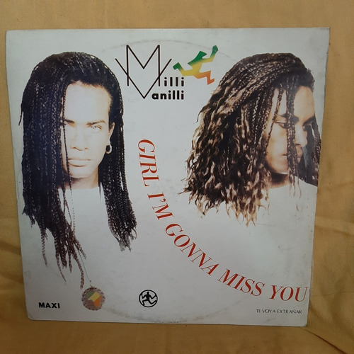 Vinilo Milli Vanilli Girl I M Gonna Miss Maxi D2