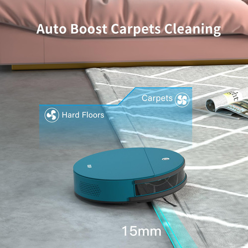 Aspirador Robot Okp 3000 Pa, Limpieza Automática, Wi-fi, Ale