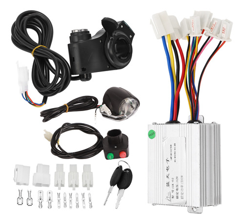 Controlador De Motor Con Escobillas, 12 V, 500 W, Faro, Acel