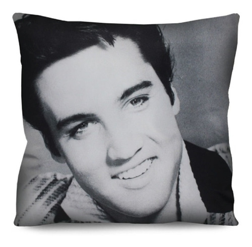 Capa De Almofada Cinema Elvis Presley Retrô 42cm R2