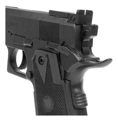 Pistola 1911 Tactical Rossi Airgun 4,5mm Co2 Pressão Aço