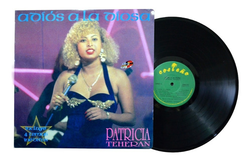 Disco Original Lp - Patricia Teheran - Adiós A La Diosa