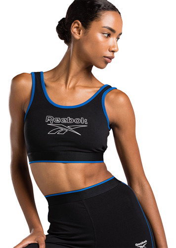 Top Reebok Identity Mujer Training Negro