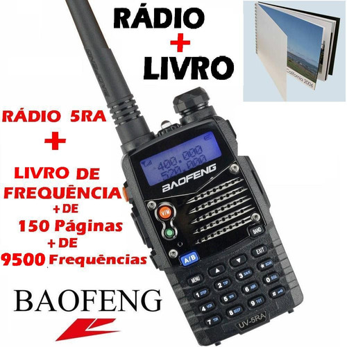 Kit Radio Ht(uhf+vhf)uv-5ra-100a999mhz!+ Lista Frequencia