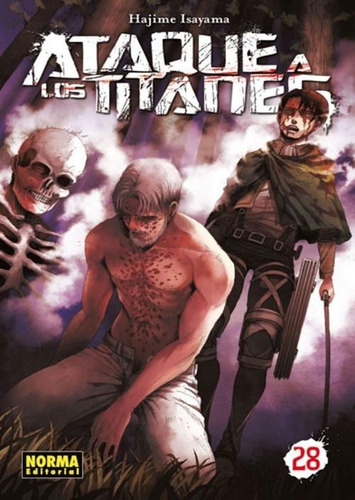 Manga Ataque A Los Titanes - Tomo 28 - Editorial Norma