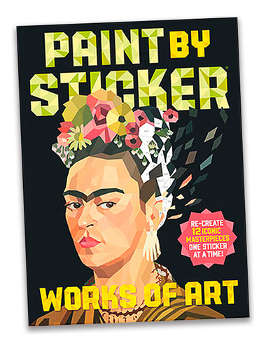 Libro Paint By Sticker Works Of Art