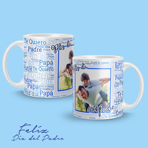 Plantillas Tazas Dia Del Padre Frases Fotos Sublimar #t466