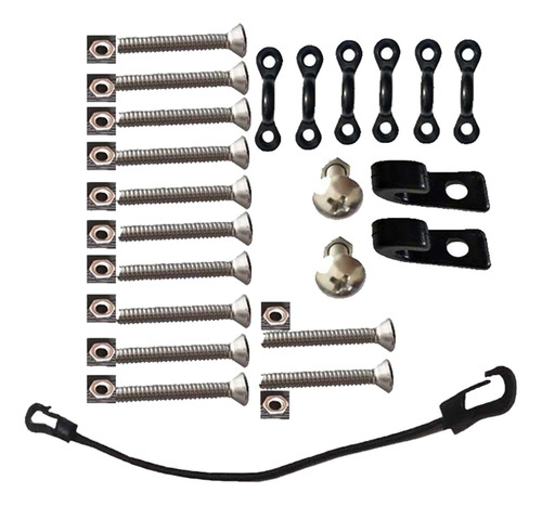 Imagen 2 de 5 de Kit De Aparejos De Cubierta Accesorio Con Tuercas De