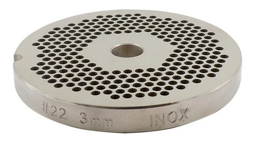 Disco Para Molino De Carne No 22 3 Mm Inox