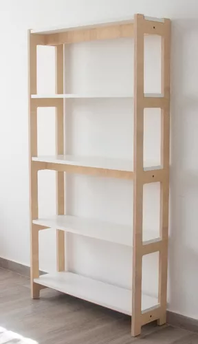 Oferta Mueble Biblioteca Cubo Con Estantes Minimalista - $ 125.147