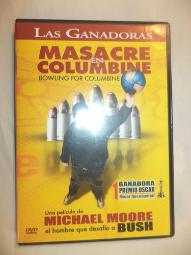 Dvd. Masacre En Columbine. Michael Moore (Usado)