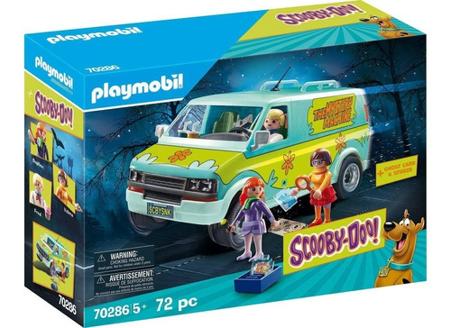 Playmobil Scooby Doo Mystery Machine Personajes 70286 Intek