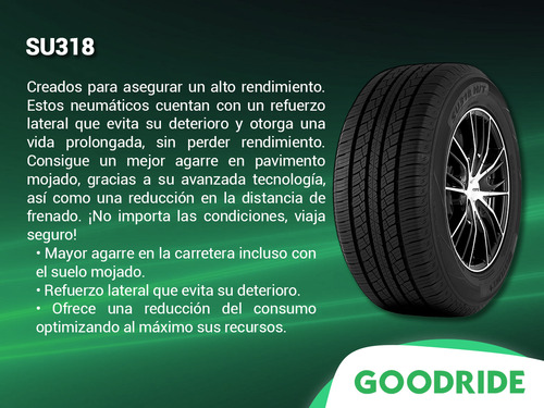 Una Llanta Goodride 235/70r15 Su318 103t