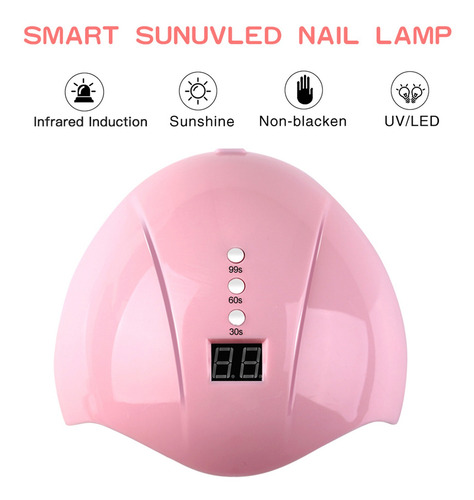 Imagen 6 de 9 de Kit De Arte De Uñas Secador De Uñas Máquina De Taladro Con A