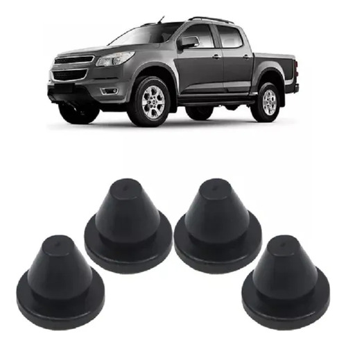 Bucha Da Capa Tampa Do Motor 2.8 - S10 Nova 2012 Acima Kit 4