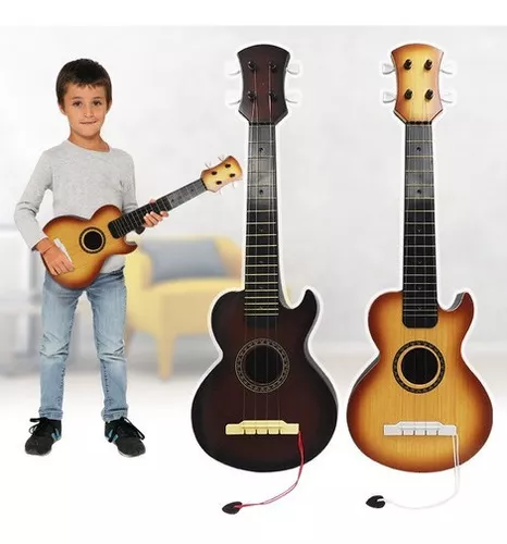 Corrupto Segundo grado preocupación Guitarra Pequeña Juguete Ukulele Para Niños 4 Cuerdas 8804 | Cuotas sin  interés