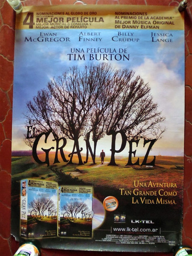 Poster Original Video   El Gran Pez  (2003) Big Fish