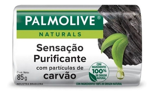 Imagem 1 de 3 de Sabonete Palmolive Naturals Sensação Purificante 85g