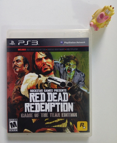 Red Dead Redemption Goty + Mapa Ps3 * Mundo Abierto Vg *