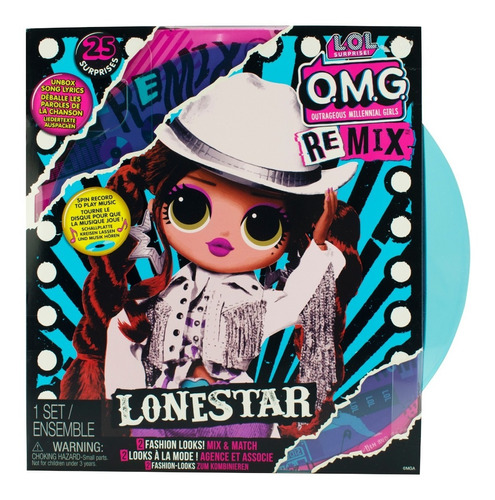 Muñeca L.o.l. Lol Surprise Music Remix 25 Sorpresas Lonestar