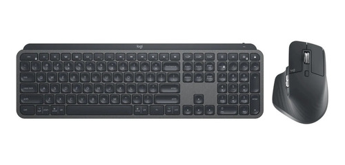 Kit Logitech Teclado Mx Keys + Mouse Mx Master 3s Bluetooth