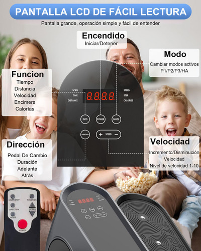Profesión Máquina Mini Elíptica Eléctrica De Bajo Escritorio ejercicios Musculares De Piernas, Circulación Sanguínea, Entrenamiento De Rehabilitación Para Personas Mayores, Masajeador