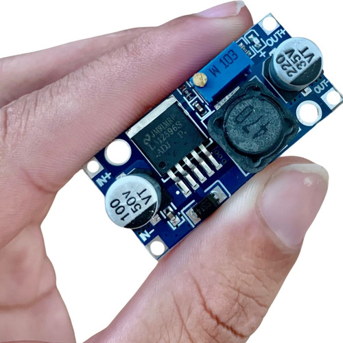 Kit 100 Regulador Tensão Ajustável Lm2596 Step Down Arduino