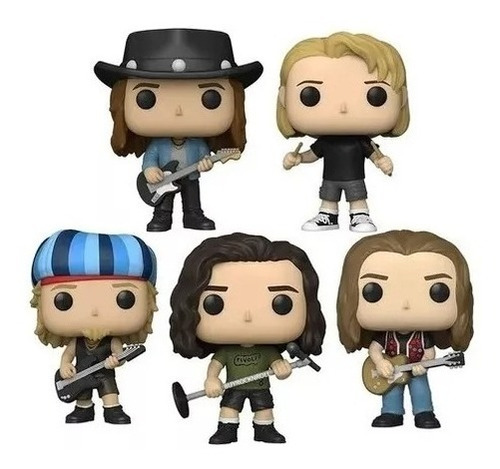 Funko Pop! Rocks Pearl Jam Banda Completa 5 Figuras Nuevo