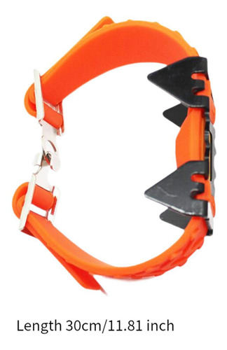Calas De Hielo Con Entresuela, Clavos Para Zapatos Naranja