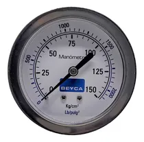 Comprar Manómetro 150kg 63mm Rosca 1\u002F4 Posterior Gas Aire Agua Beyca