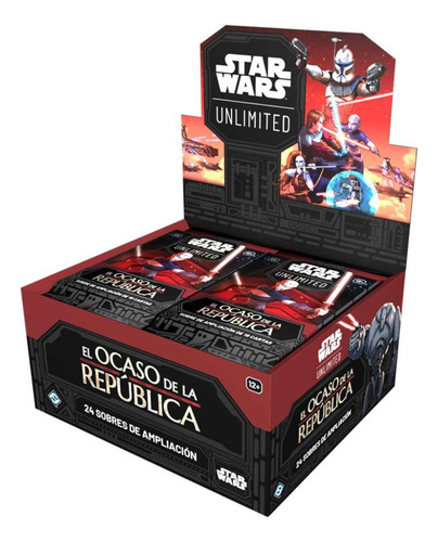 Cartas Star Wars El Ocaso De La República X16 En Español