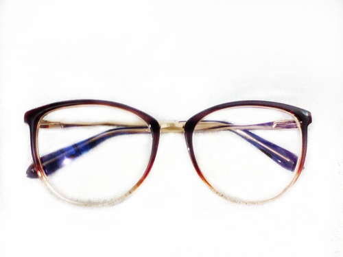 Imagem 2 de 10 de Oculos De Grau Feminino Armação Acetato Geek Vintage Barato