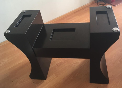 Imagen 4 de 7 de Bases De Comedor En Madera Pino Y Acabado Duco Para 6 Sillas