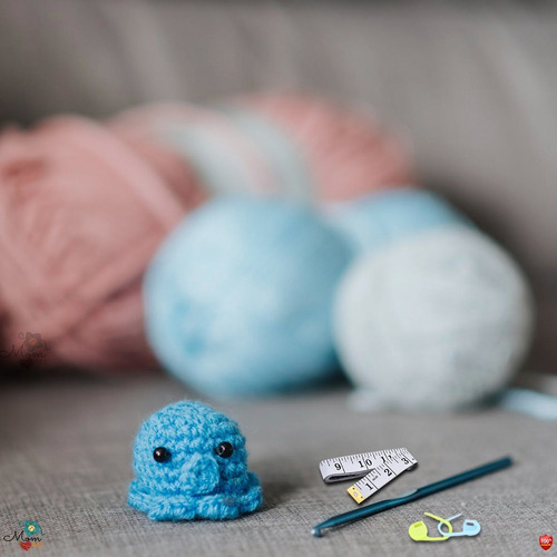 Imagen 6 de 8 de Set 36 Un 22 Agujas Crochet Metálicas + Accesorios Gb