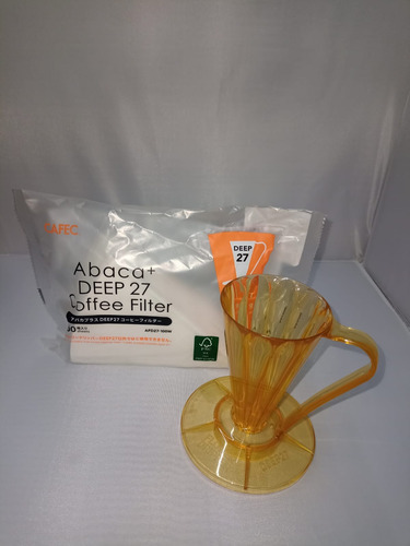 Flower Dripper Deep 27 + Filtros Marca Cafec