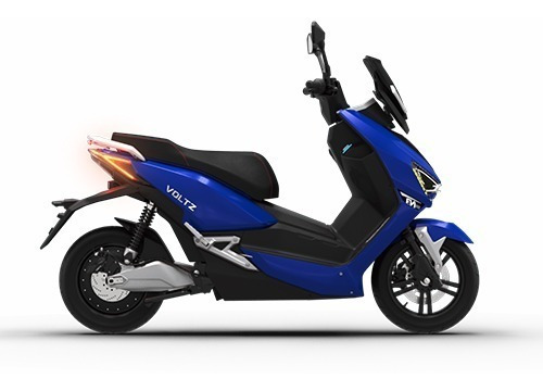 Imagem 2 de 10 de Scooter Moto Elétrica Voltz Ev1 Sport Azul - Uma Bateria