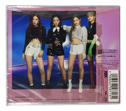 Blackpink Ddu-du Ddu-du Rose Ver (versão Japonesa)