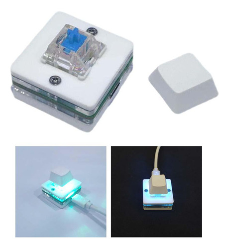 Mini Teclado Usb Para Programar Interruptor Azul