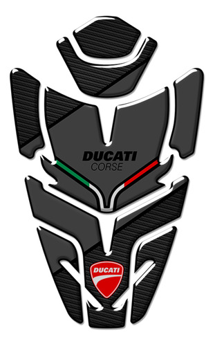 Protector Para Tanque Ducati Corse Resina Designpro