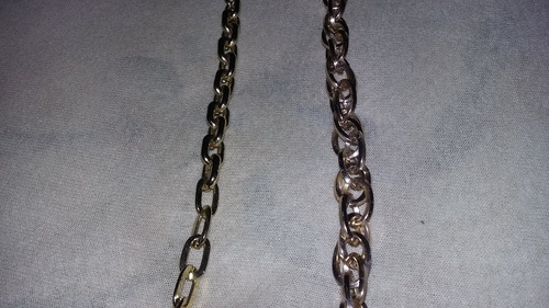 2 Colar Dourada 49cm De Cirfunferencia