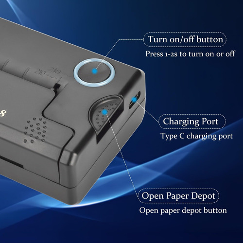 Mini Máquina Portátil De Impressora De Transferência De