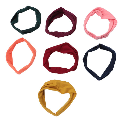 Diademas Para Ejercicio, 7 Unidades, Unisex, Deportivas Y Co