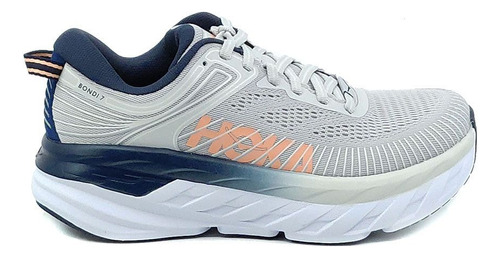 Tenis Hoka Bondi 7 Mujer 1110531-lrbi Correr Comodo Suave