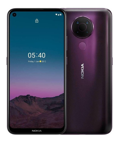 Imagem 3 de 3 de Nokia 5.4 Dual SIM 128 GB roxo 4 GB RAM